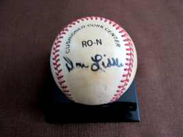 Don Liddle 1954 Wsc New York Giants Signed Auto Vintage Game Used Baseball Jsa - £148.71 GBP