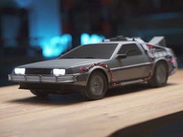 DIY DMC Delorean time machine body Compatible with 1 10 Scale Custom RC Chassis - £110.32 GBP