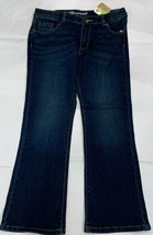 NWT Crazy 8 Bootcut Adjustable Waist Girls Size 10 Plus Denim Jeans Pants - £7.04 GBP