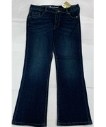 NWT Crazy 8 Bootcut Adjustable Waist Girls Size 10 Plus Denim Jeans Pants - £7.06 GBP