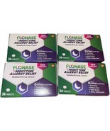 4 Pack Flonase Nighttime Allergy Relief 36 Tablets-144 EXP 10/24 Antihis... - $18.70