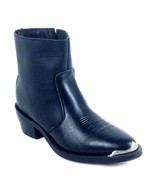 Five Star Climate Black Men's Cowboy Boot  Style # 1003 Bk Size 8.5,13. - £51.80 GBP