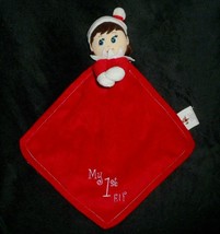 Elf On The Shelf My 1ST First Christmas Rattle Security Blanket Stuffed Plush - $28.50