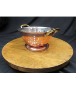 Small Copper Colandar - $420.62 MXN