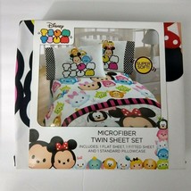 Tsum Tsum Microfiber Twin Sheet Set - £30.96 GBP