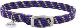 Coastal Pet ElastaCat Reflective Safety Collar with Charm - Purple - £4.67 GBP