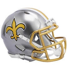 New Orleans Saints Flash Alternate Riddell Replica Mini Speed Helmet - NFL - $38.79