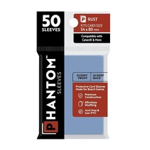 Phantom Sleeves: &quot;Rust Size&quot; (54mm x 80mm) - Gloss/Gloss (50) - $8.48