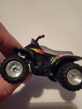 Atv Quad Die Cast Pull Back Action All Terrain Vehicle Toy Vintage 1980s - £23.13 GBP