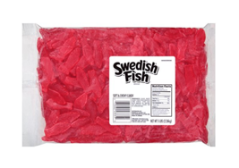Mini Swedish Fish Soft &amp; Chewy Candy, Red, 5 Pound Bag - £23.28 GBP