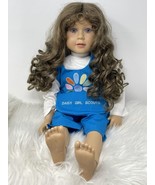 My Twinn Cookie Poseable Doll Brown Hear Purple Eyes 23&quot; Girl Scouts - $99.99