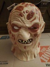 Nightmare on Elm Street Adult Deluxe Freddy Krueger Overhead Latex Mask new wow - £23.74 GBP