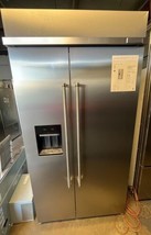 KitchenAid KBSD702MPS 42&quot; Built-In Side-by-Side Stainless Steel Refriger... - $9,231.83
