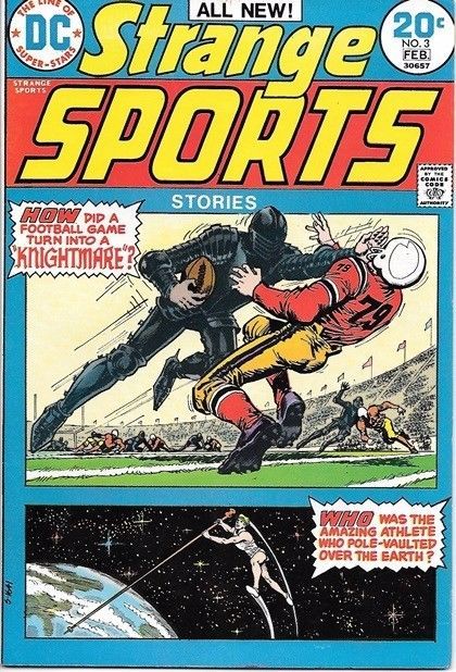 Primary image for Strange Sports Stories Comic Book #3 DC Comics 1974 VERY FINE+
