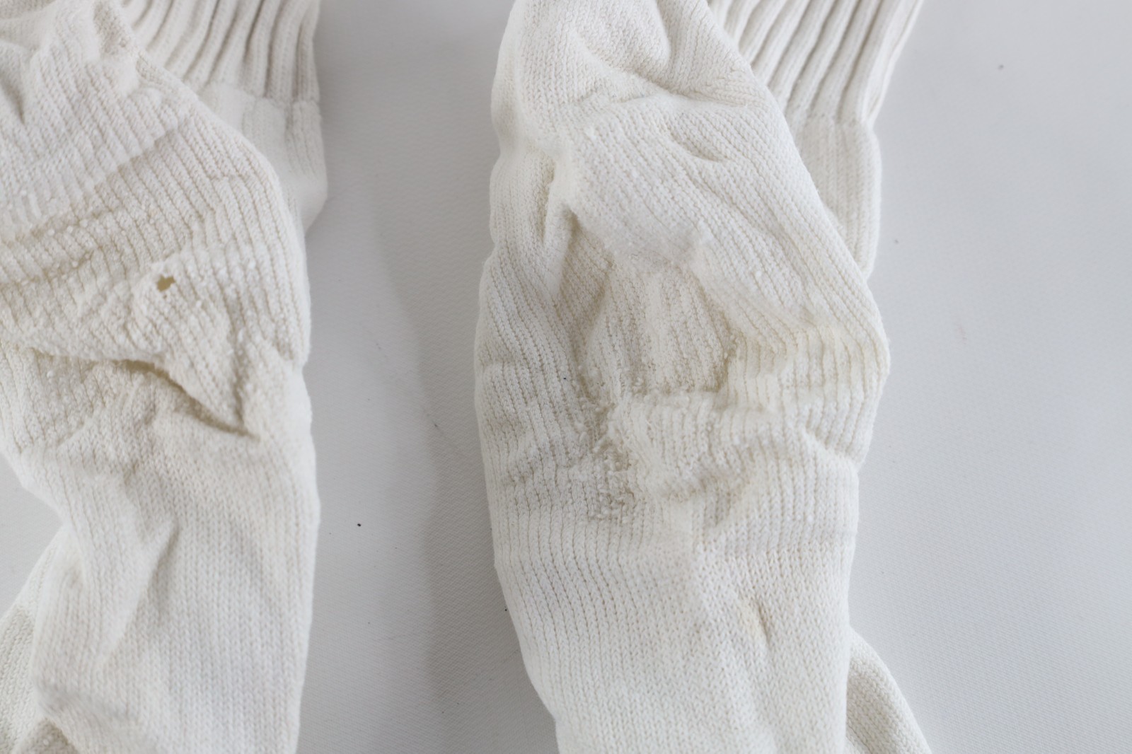 Vintage 80s 90s Nike Spell Out Travis Scott Swoosh Tube Socks White Mens Large Item image 6