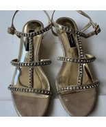 Nina Flat Womens Evening Sandals Size 7.5 - €31,80 EUR