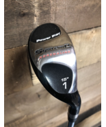 USED Short Mens PowerPlay System Q #1 Driving Iron 15° Hybrid Reg Flex 5... - $63.67