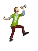 Shaggy Scooby Doo Mini Action Figure Looking with flashlight Collectible - £7.78 GBP