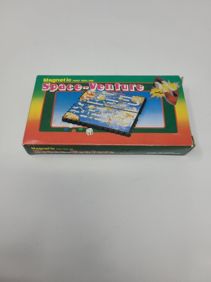 Vintage Mini Magnetic Space Venture Travel Game age 6+ Item image 2