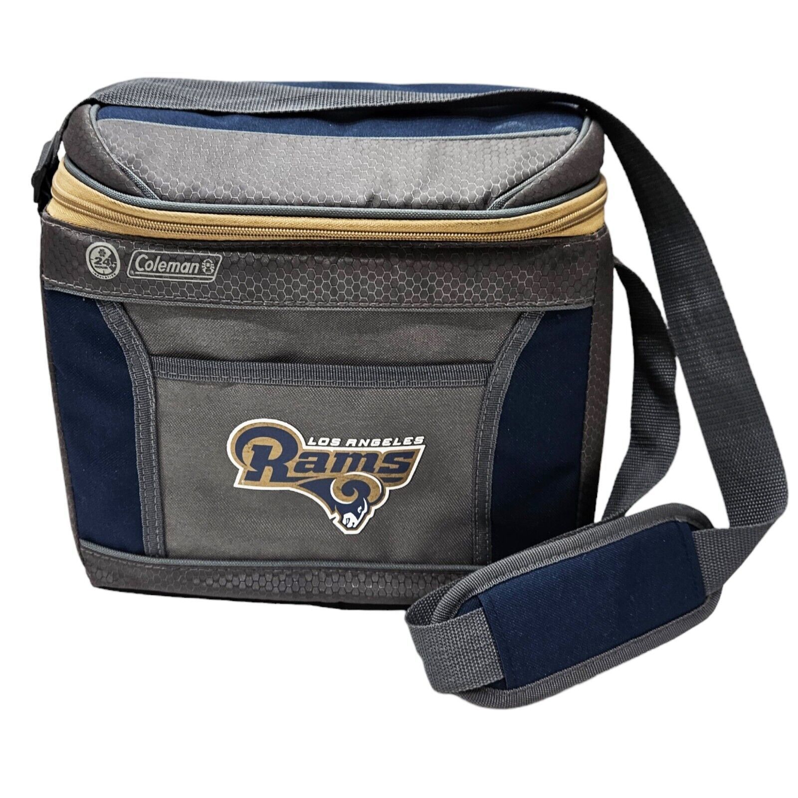 Primary image for Coleman Los Angeles Rams NFL Football - 16 Can Soft-Sided Cooler Food Bag 2021