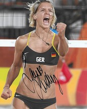 Laura Ludwig Germany Olympic volleyball signed autographed 8x10 photo CO... - £57.39 GBP