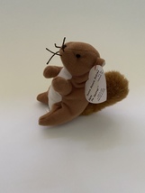 Ty Teenie Beanie Babies Nuts the Squirrel Toy  - £8.64 GBP