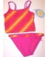 NWT Angel Beach Girl&#39;s Pink 2 Pc. Tankini Swimsuit, Size 8, $30 - $20.05 CAD