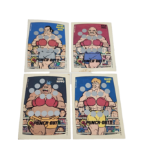 4 VINTAGE 1989 TOPPS NINTENDO MIKE TYSON PUNCH OUT SCRATCH OFF CARDS GLA... - $17.10