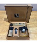 Mens Avon Black Suede Army Knife Gift Set NEW Cologne Aftershave Deodora... - $34.67 CAD
