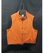 Carhartt Vest V33-806 Burnt Orange (Very Rare Color) Size 2XL Sherpa Lin... - $2,860.99 MXN