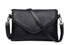 DIINOVIVO  Envelope Bag Women PU Leather Handbags Chain Shoulder Bag Sma... - £30.44 GBP
