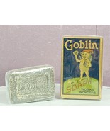 Antique Goblin Soap Pixie Halloween Unused Original Box &amp; Soap Decor Prop - £149.90 GBP