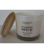 3-Wick Pumpkin Spice Candle Natural Coconut Wax Blend  - $55.39 CAD