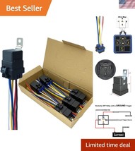 Heavy Duty 12V DC 40 AMP Waterproof Relay - 5-PIN SPDT with Tinned Coppe... - $39.00