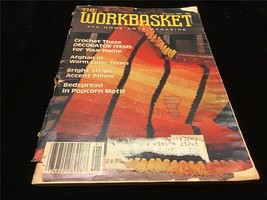 Workbasket Magazine January 1981 Crochet Afghan, Bright Accent Pillow - £5.88 GBP