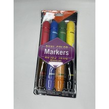 Elmer&#39;s Boardmate Dual Color Jumbo Permanent Markers 8ct Quick Dry - £9.00 GBP