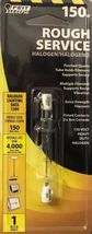 Feit 150 Watt Halogen T3 Short Light Bulb, Rough Service Clear - $7.88