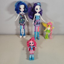 My Little Pony Lot Equestria Doll Rarity Rainbow Shutterfly Pinkie - £15.53 GBP