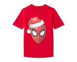 Marvel Spider-Man Boys' Graphic Christmas Santa Spidey Tee Red Size M (8) - $15.83