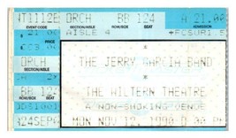 Jerry Garcia Banda Concierto Ticket Stub Noviembre 12 1990 los Ángeles Californa - £39.72 GBP