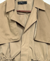 On Twelfth Safari Jacket Small Khaki Unlined Lightweight Elastic Waist - £11.81 GBP