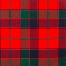 8 Yard Kilt Robertson Red Acrylic Wool Tartan Scottish 16oz Heavy Weight - £75.65 GBP
