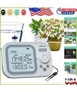 Auto Drip Irrigation Kit for 15 Plants - With Smart Water Timer and Sett... - $92.31 CAD