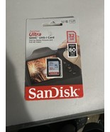 SanDisk Ultra SD Card 32GB SDHC UHS-I Flash Memory Class 10 for HD Camera - £6.13 GBP