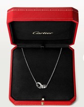 Cartier Love Necklace with Diamonds 18kt White Gold - £2,376.36 GBP
