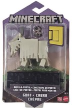 Mattel - Minecraft Build-A-Portal Action Figure - GOAT (3.25 inch) HDV15 - New - £11.81 GBP