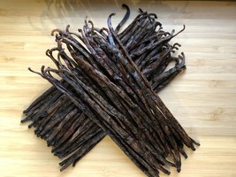 Half Pound Madagascar Grade B Extract Grade Bourbon Vanilla Beans [DRY/B... - £52.28 GBP