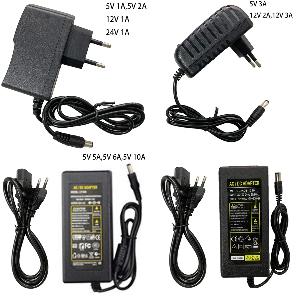 Dc 5v 12v 24v a transformer ac 110v 220v switching power supply 1a 2a 3a 5a thumb200