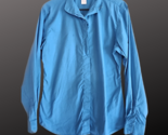 Judys Tack Shop Blue Long Sleeve Riding Shirt Size 40 Women&#39;s English Hu... - $15.99