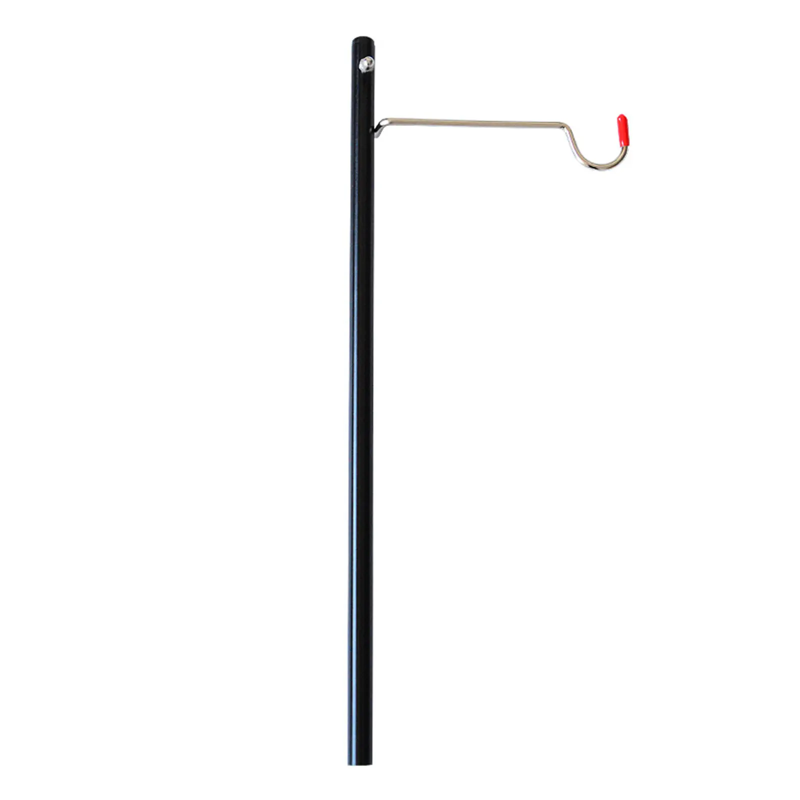 Camping Lantern Post Pole Aluminum Alloy Portable Lamp Stand Hook Hanging Light - £9.25 GBP+